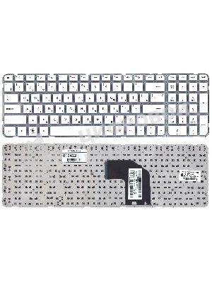 Клавиатура для ноутбука HP Pavilion G6-2000 белый без рамки
