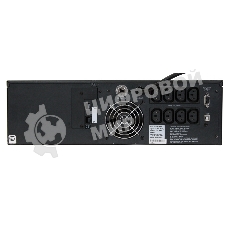 Источник бесперебойного питания Powercom King Pro RM KIN-3000AP LCD 1800Вт 3000ВА черный