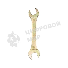 Ключ гаечный рожковый Rexant 14х15 мм, желтый цинк