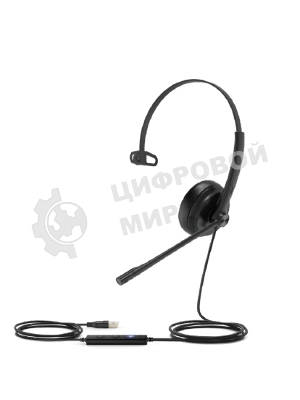 Гарнитура проводная Yealink UH34 Lite Mono UC