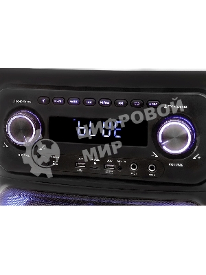 Минисистема Supra SMB-2050, 180Вт, FM USB BT SD, черный