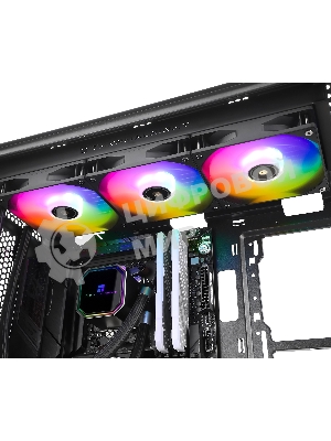 Система жидкостного охлаждения Thermalright Frozen Prism 360 ARGb Soc-AM5/AM4/1151/1200/2066/1700 черный 4-pin 27dB Al Ret (F-PRISM-360-BL-ARGb)