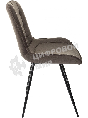 Стул для дома Бюрократ CH-K2_4 комплект 4 шт коричневый Holland 74 металл черный на ножках