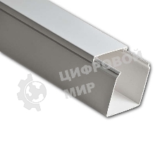 Кабель-канал 80х60 L2000 пластик белый Рувинил РКК-80х60