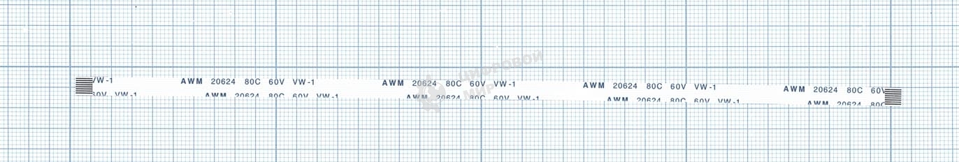 Шлейф универсальный 8pin, шаг 0,8мм, длина 20 см