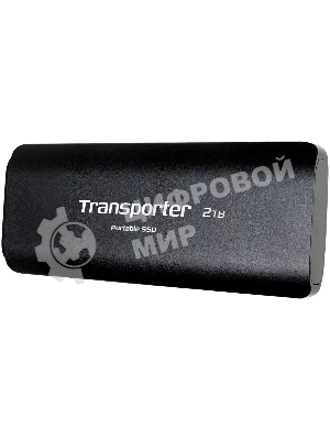 Внешний SSD Patriot Transporter, 2TB, USB 3.2 Gen 2 Type-C, R/W 1000/1000, черный