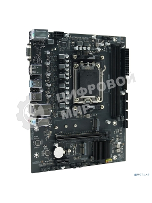 Материнская плата AFOX B650D5-MA-V2, AM5, AMD B650, 2xDDR5, 4xSATA, 1xM.2, 1xPCIe 4.0 x16, 1xPCIe x1, 1xHDMI, 1xDP, 1xVGA, 1x 1Gb LAN, 8xUSB-A (3x3.2 Gen 1, 5x2.0), 3x3.5 мм, 5.1, microATX