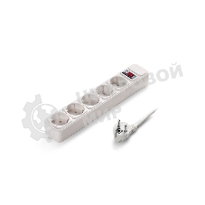 Сетевой фильтр Exegate SP-5-3W (5 розеток, 3 м, евровилка, белый)