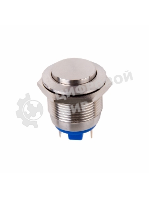 Кнопка антивандальная Rexant Ø19 Б/Фикс (2с) (ON)-OFF выпуклая (PBS-28В-4) (в упак. 1шт.)