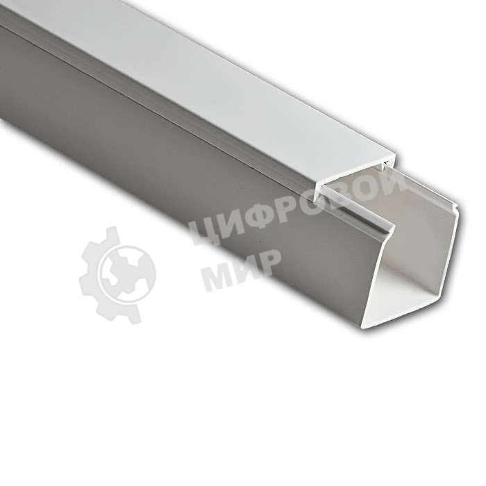 Кабель-канал 40х40 L2000 пластик белый Рувинил РКК-40х40