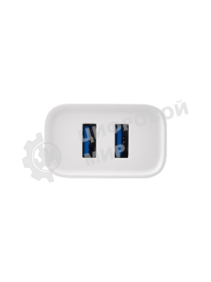 Сетевое зарядное устройство Rexant 2 x USB, 5V, 2.4 A, белое