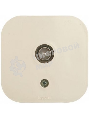 Розетка телевизионная TV Legrand 782245 (Слоновая кость)