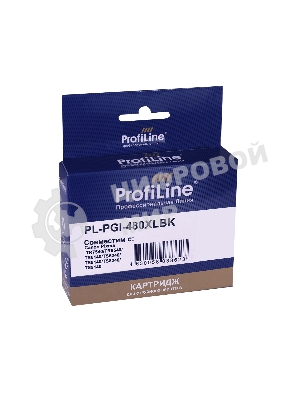 Картридж струйный ProfiLine PL-PGI-480XLBK для принтеров Canon Pixma TR7540/TR8540/TS6140/TS6240/TS8140/TS8240/TS9140 с чернилами Black