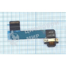 Шлейф с разъемом питания для планшета Apple iPad mini черный