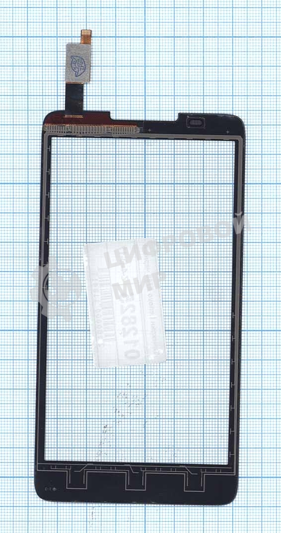 Сенсорное стекло (тачскрин) для Lenovo A766 черное