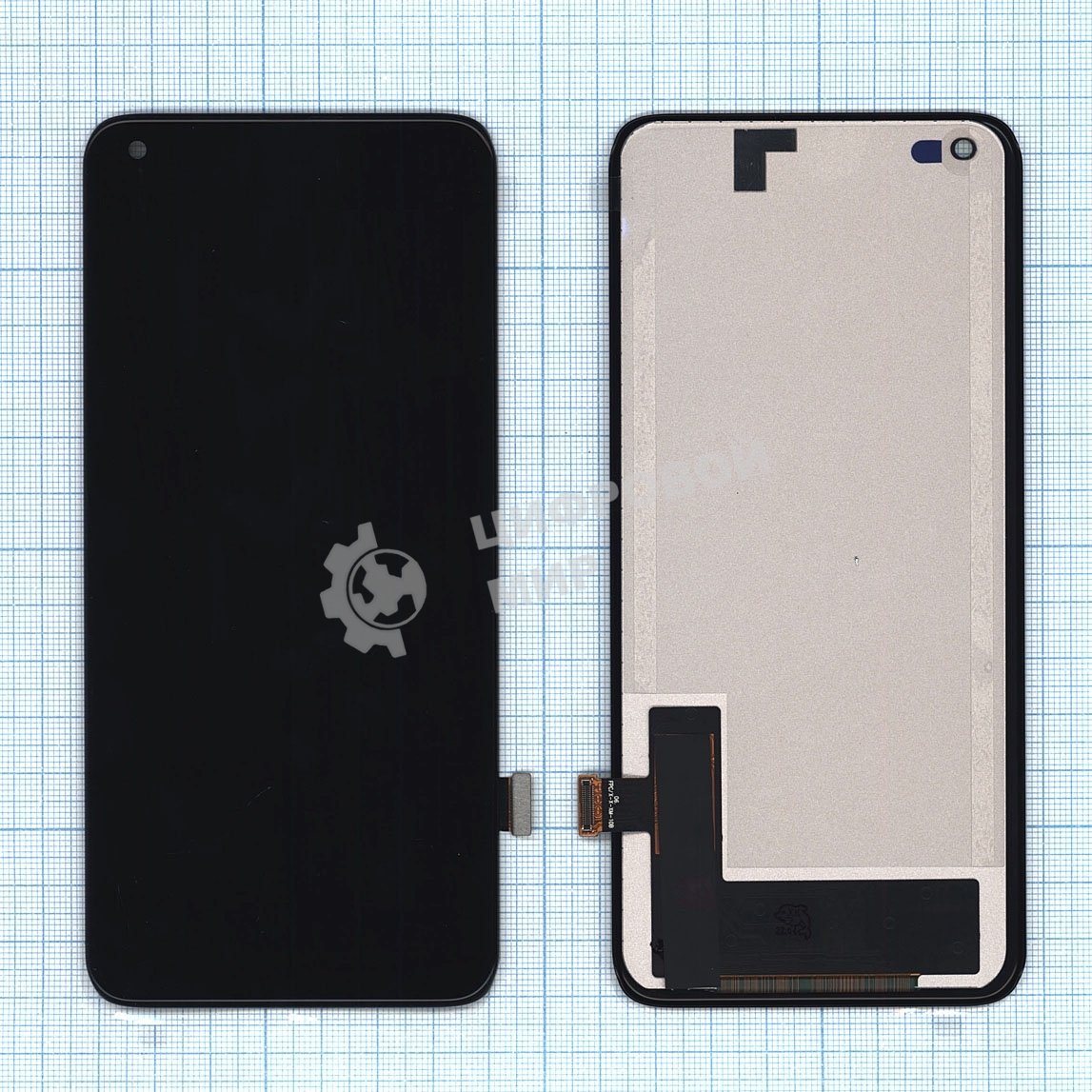 Дисплей для Xiaomi Mi10 в сборе с тачскрином (TFT) черный