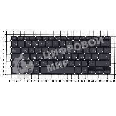 Клавиатура для ноутбука Asus NovaGo TP370QL черная