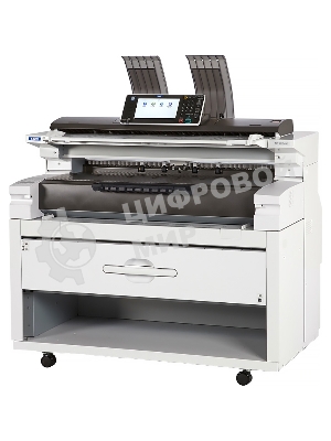 МФУ лазерное Ricoh MP W6700SP (417290), А0, монохромный, печ. до 3,3 стр/мин (A0) 6,7 стр/мин (A1), 36