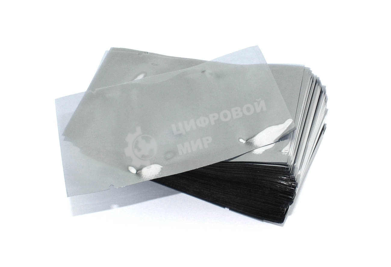 Упаковка 200шт антистатических пакетов 6x10см