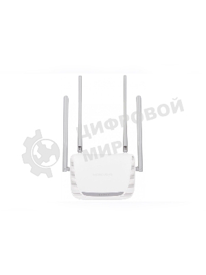 Беспроводный маршрутизатор Mercusys MW325R, 300 Мбит/с,4 порта 100 Мбит/с, 4 фиксированных антенны