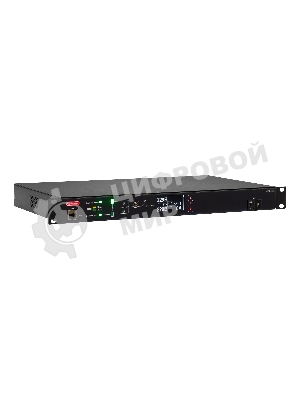 Автоматический ввод резерва ELEMY RACK ATS, 1U, 220В, 32А, OLED, Ethernet, in (2) IEC309, out (2) C19 (9) C13