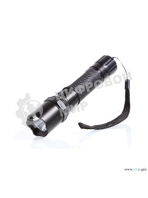 Фонарь ULTRAFLASH E145 аккум. 220в черн. cree 1 ватт 3 реж. 18650 пласт. бокс