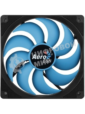 Вентилятор для корпуса AeroCool/Formula Motion 12 Plus черный, 120 мм, 1200 об/мин, 22.1 дБ, 3 pin