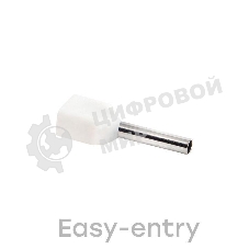 Наконечник штыревой втулочный изол. НШвИ(2) 0.5-8 (уп. 50 шт) EKF nhvi2-0.5-8