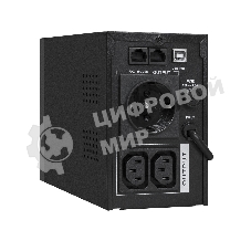Источник бесперебойного питания ExeGate SpecialPro Smart LLB-650.LCD.AVR.1SH.2C13.RJ.USB 650VA/360W, LCD, AVR,1*Schuko+2*C13, RJ45/11,USB, металлический корпус, черный