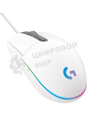 Мышь проводная Logitech G102 LIGHTSYNC белый, 8000 dpi, USB, кнопки - 6