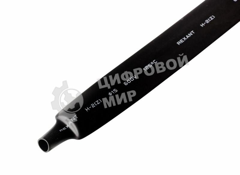 Трубка термоусаживаемая PROconnect ТУТ 18,0/9,0мм, черная, упаковка 50 шт. по 1м,