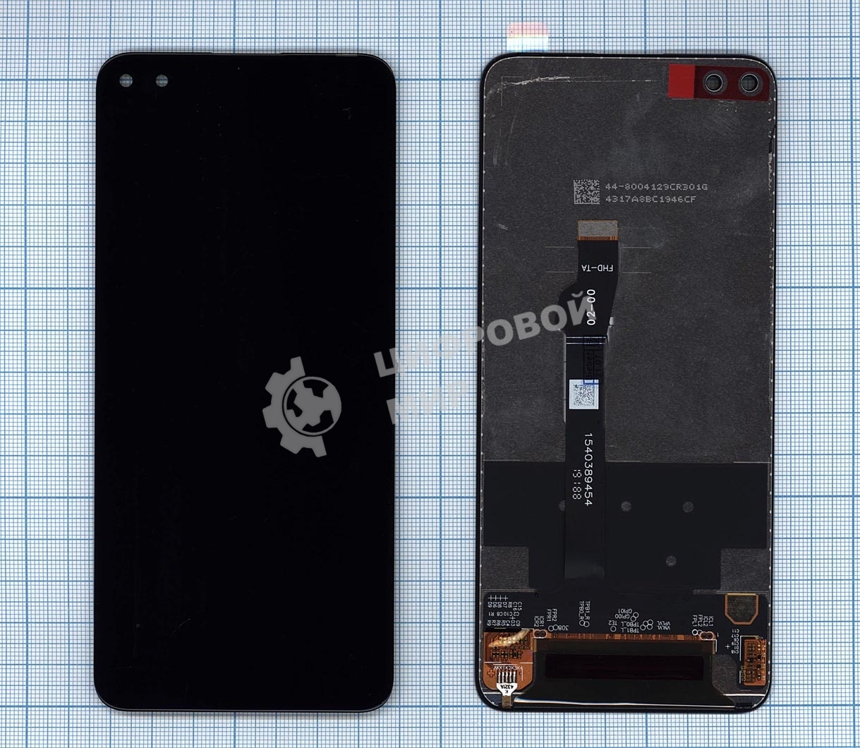 Дисплей для Huawei Honor View 30/V30/Nova 6 черный
