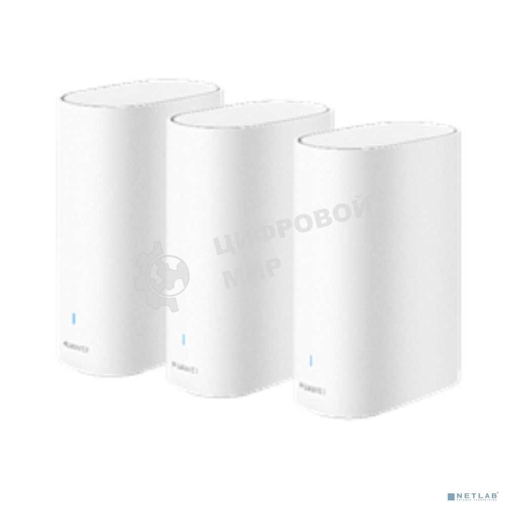 Роутер беспроводной HUAWEI 53030DVA NVWA-AX30-23 WiFi 6 Plus AX3000 Mesh 3+ , MESH-комплект 10/100/1000 Mbit/s WAN/LAN (3-Package)