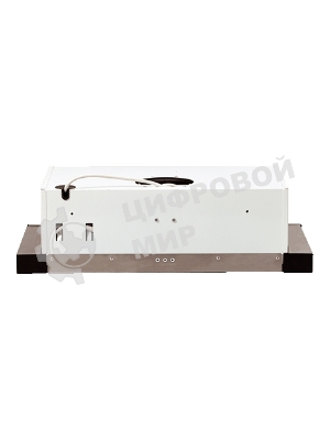 Вытяжка встраиваемая Elikor Интегра 45П-400-В2Л белый/нержавеющая сталь, 45 см, 400 куб. м/ч, 55 дБ