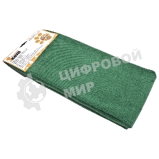Тряпка для пола из микрофибры Рыжий кот M-02F-XL, зеленый, размер: 70x80 см