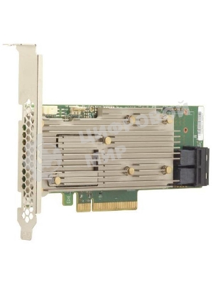 Контроллер MegaRAID 9460-8I SGL (05-50011-02), PCIe 3.1 x8 LP, SAS/SATA/NVMe, RAID 0,1,5,6,10,50,60, 8port(2 * int SFF8643), 2Gb Cache, 3508ROC