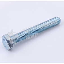 Болт М6х12 с шестигранной головкой оцинк. DIN 933 (уп. 100 шт) класс прочн. 8.8. пакет СТРОЙМЕТИЗ UTORM969093М612