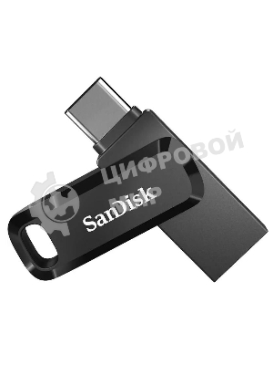 Флешка USB Sandisk DDC3 (SDDDC3-032G-G46), 32Gb, USB 3.0/USB Type-C, R/W 150/30, черный