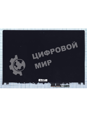 Модуль (матрица + тачскрин) для Lenovo Edge 2-1580 черный с рамкой