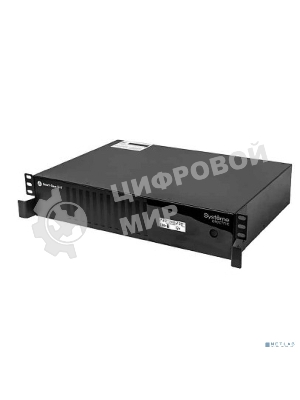 Источник бесперебойного питания Smart-Save SMT Systeme Electric 1000 ВА, монтаж в стойку 2U, 230 В, 6 розеток IEC C13, SmartSlot, AVR, LCD, USB HID