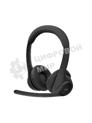 Гарнитура Logitech Zone 300 чёрный, беспроводная, Bluetooth, до 16 ч
