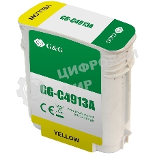 Картридж струйный G&G GG-C4913A желтый (72мл) для HP DJ 500/800C