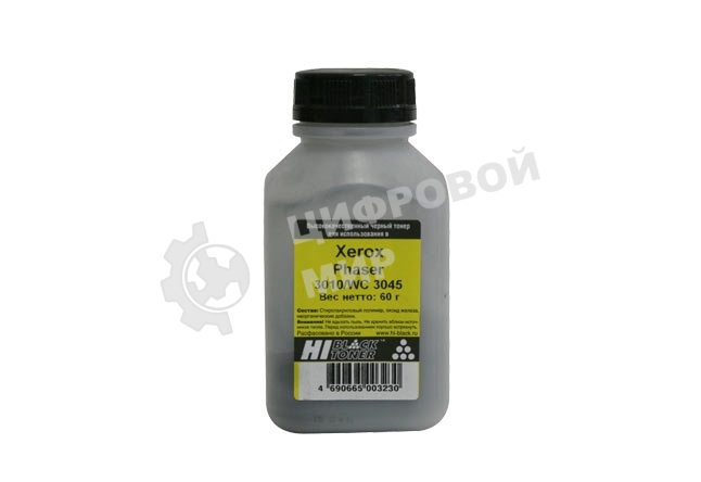 Тонер Hi-Black для Xerox Phaser 3010/WC 3045, 60 г, банка