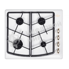 Газовая варочная панель Gefest СН 1211 К82/4 газовые конфорки переключатели поворотные электроподжиг независимая установка габариты (ШхГ) 59x51 см