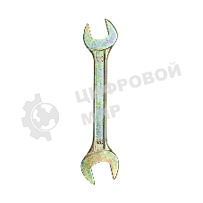 Ключ гаечный рожковый Rexant 13х14 мм, желтый цинк