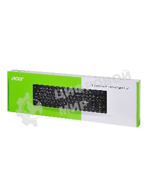 Клавиатура проводная Acer OKW020, USB, черный