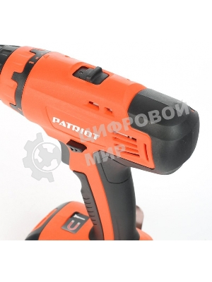 Дрель-шуруповерт Patriot BR 180Li, 18 В, 1,5 Ач, 40 Нм, щеточный