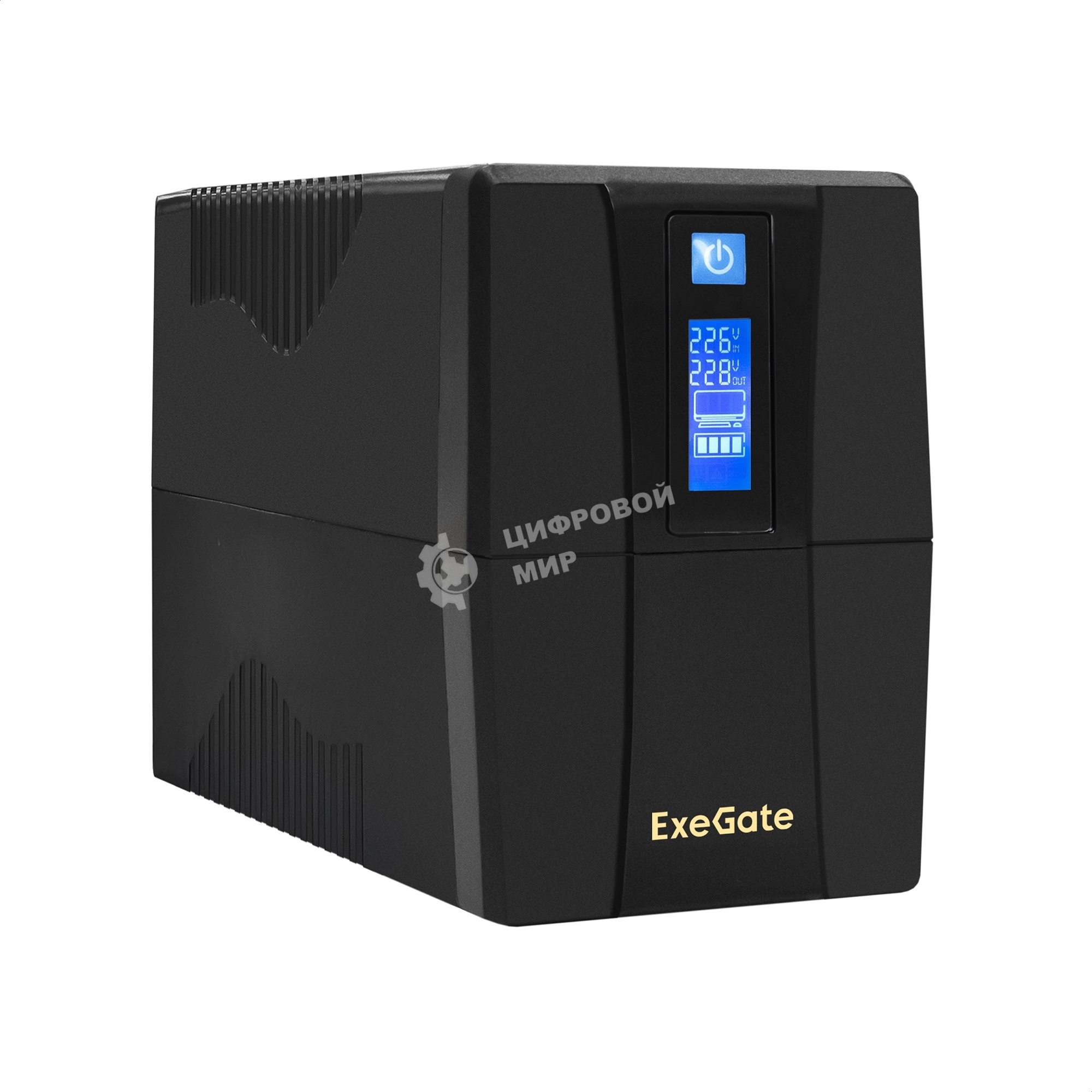 Источник бесперебойного питания ExeGate SpecialPro Smart LLB-650.LCD.AVR.4C13.RJ.USB 650VA/360W, LCD, AVR, 4*C13, RJ45/11, USB, черный