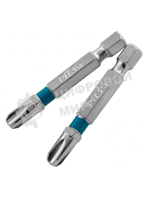 Набор бит Gross PH3х50, сталь S2, 2 шт.