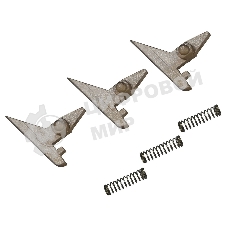 Сепаратор тефлонового вала с пружиной CET AE04-4072 для RICOH Aficio MP301SP/MP301SPF